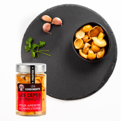 Les cèpes au vinaigre