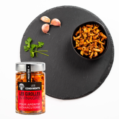 Les girolles au vinaigre