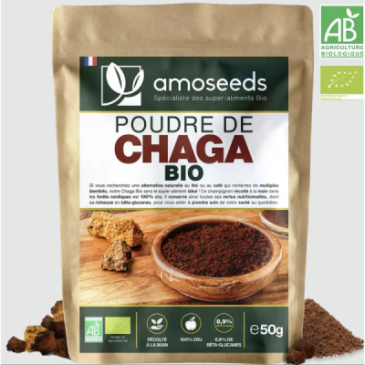 Poudre de Chaga Bio