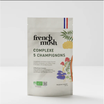 Complexe 5 Champignons Bio – Synergie Adaptogène | Champivie