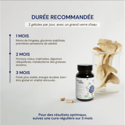 Gélules Duo Maïtaké & Pleurote Bio – Immunité & Vitalité
