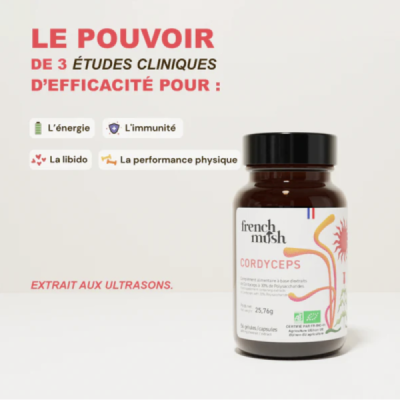 Gélules Cordyceps Bio – Énergie & Endurance Naturelle