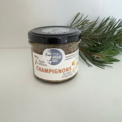 Champignons de Paris à tartiner