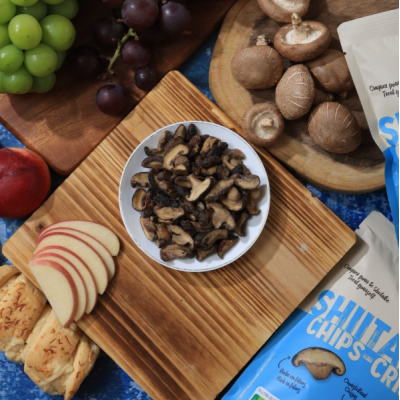 Chips de shiitakes Original 50g - Apéritif naturel | Champivie