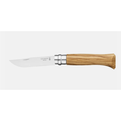 Couteau Opinel Olivier + étui Alpine - Cadeau nature | Champivie