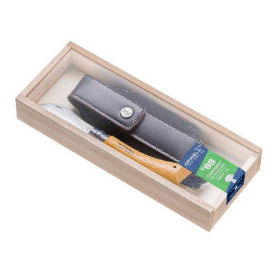 Couteau à champignon haut de gamme Opinel + étui | Champivie