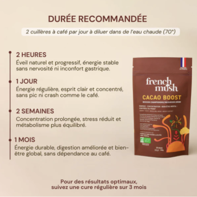 Boisson Boost Bio Cacao aux Champignons – Mushroom Latte