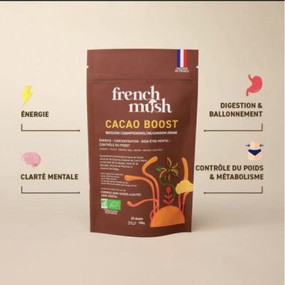 Boisson Boost Bio Cacao aux Champignons – Mushroom Latte