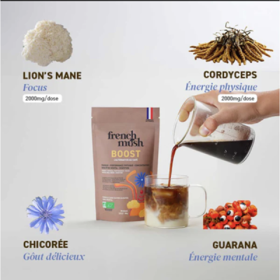Boisson Boost Bio Chicorée aux Champignons – Sans Caféine