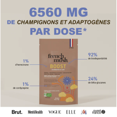 Boisson Boost Bio Chicorée aux Champignons – Sans Caféine
