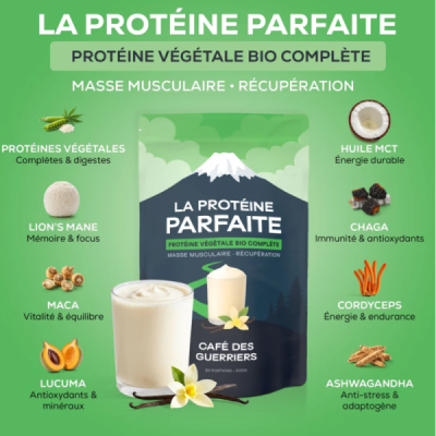 La Protéine Parfaite - Poudre protéinée aux champignons