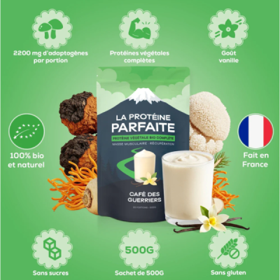 La Protéine Parfaite - Poudre protéinée aux champignons