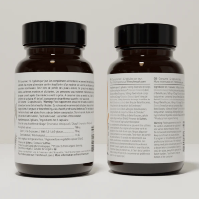 Pack Digestion et Ballonnements – Chaga/Complexe 5 Champignons