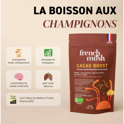 Pack BOOST Chicorée & Cacao – Boissons Champignons Bio