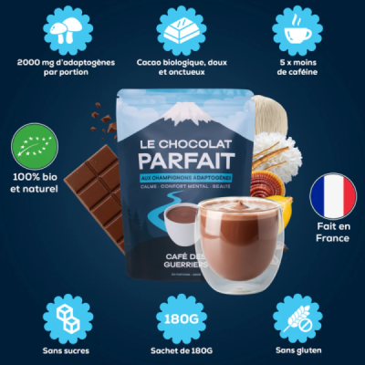 Pack Impérial - Café, Chocolat & Protéine aux champignons