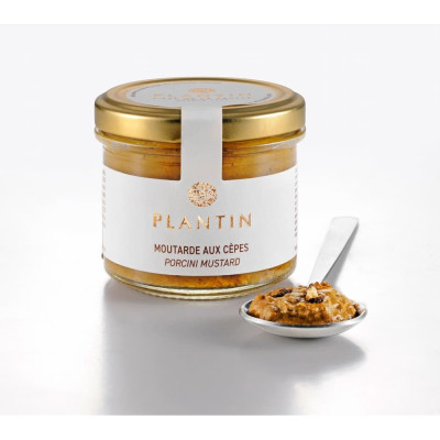 Moutarde aux cèpes 8 % pour viandes et sauces | Champivie