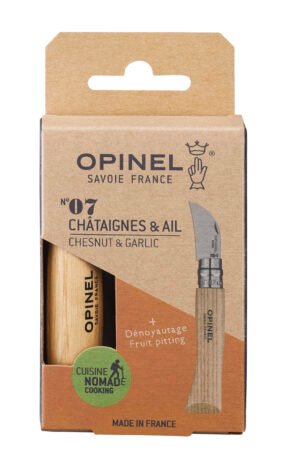 Couteau châtaigne ail et dénoyautage