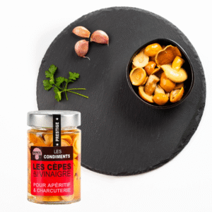 Les cèpes au vinaigre
