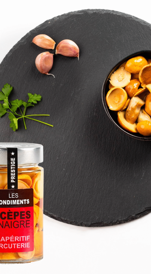 Les cèpes au vinaigre