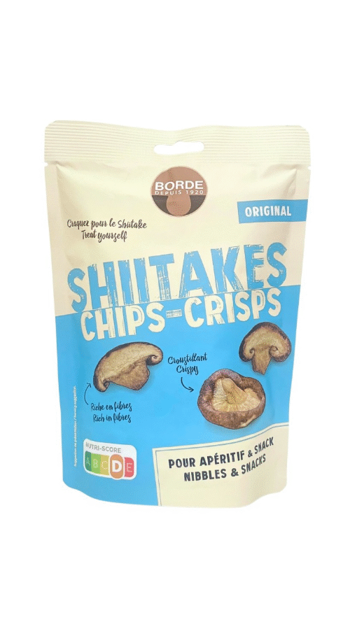 Chips de shiitakes "Original" - 50 g