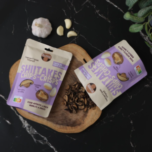 chips ail Chips de shiitakes "Saveur Ail" - 50 g