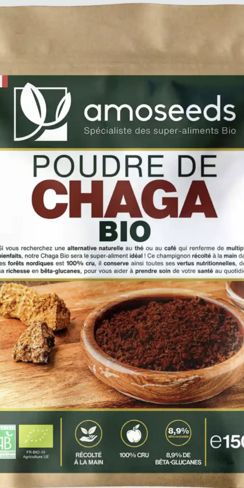 Poudre de Chaga Bio 150g