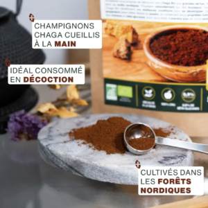 Poudre de Chaga Bio 50g