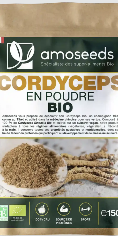 Cordyceps en Poudre Bio 150g