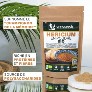Hericium en Poudre Bio 50g