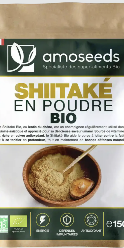 Shiitaké en Poudre Bio 150g
