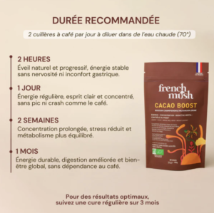 Boisson Boost Bio · Cacao