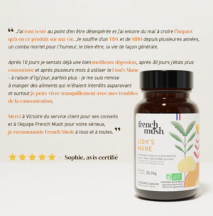 Capture d'écran 2026-03-29 211453 Lion's Mane : Soutien Naturel pour le TDA